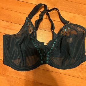 Elomi Women's Matilda Unlined Plunge Underwire Bra with J-Hook 36G